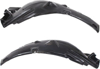 Set Of 2 Front Fender Liner Rear Section Left Driver & Right Passenger Side Direct Replacement Compatible With 2008-2013 Infiniti G37 IN1249113 IN1248113 63842JL00A 63843JL00A