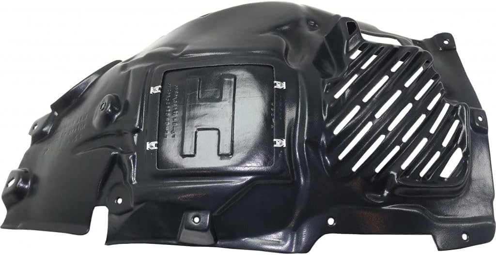 Front Fender Liner Middle Section Right Passenger Side Direct Replacement Compatible With 2014-2019 BMW 3-Series BM1249155 51717288912
