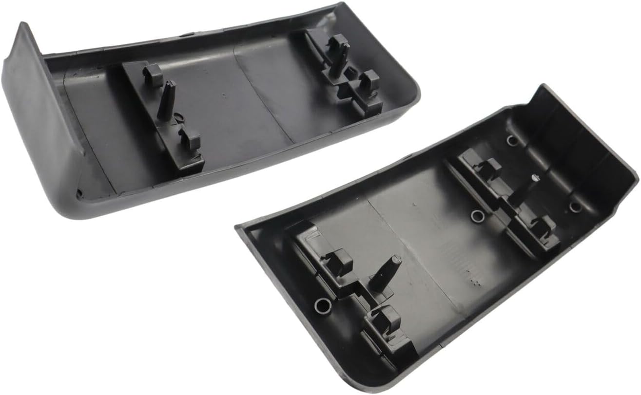 Set of 2 Front Bumper Molding Textured Left Driver & Right Passenger Side Direct Replacement Compatible With 2009-2014 Ford F-150 FO1053100 9L3Z17E810B