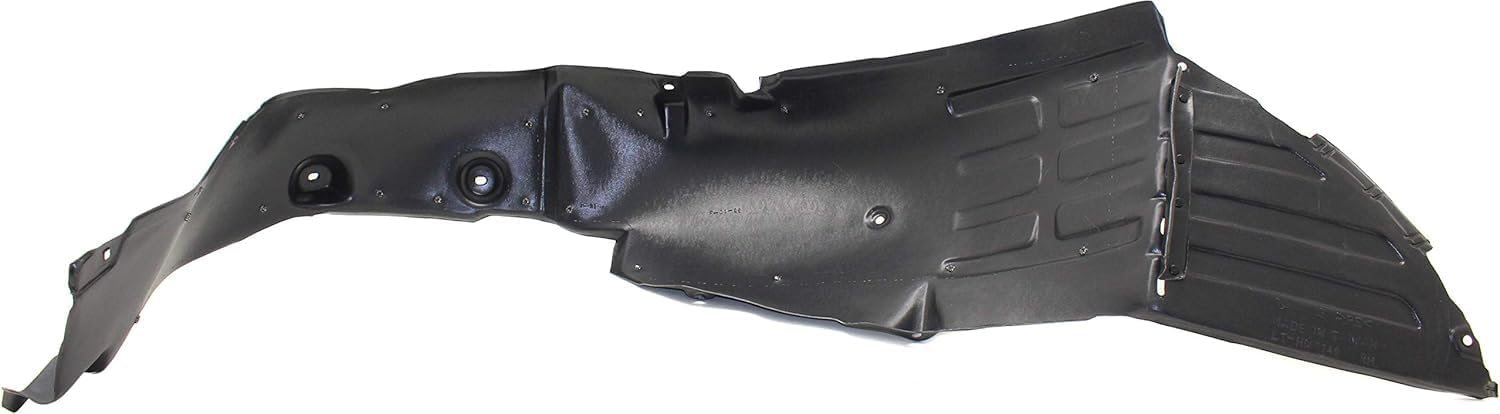 Front Fender Liner Right Passenger Side Direct Replacement Compatible With 2012-2014 Hyundai Azera HY1249166 868123V000