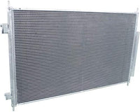 Front A/C Condenser Aluminum Core Direct Replacement Compatible With 2016-2022 Honda HR-V HO3030162 80110T7WA01