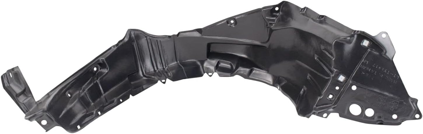 Front Fender Liner Left Driver Side Direct Replacement Compatible With 2016 Scion iM / 2017-2018 Toyota Corolla iM TO1248216 5387612541
