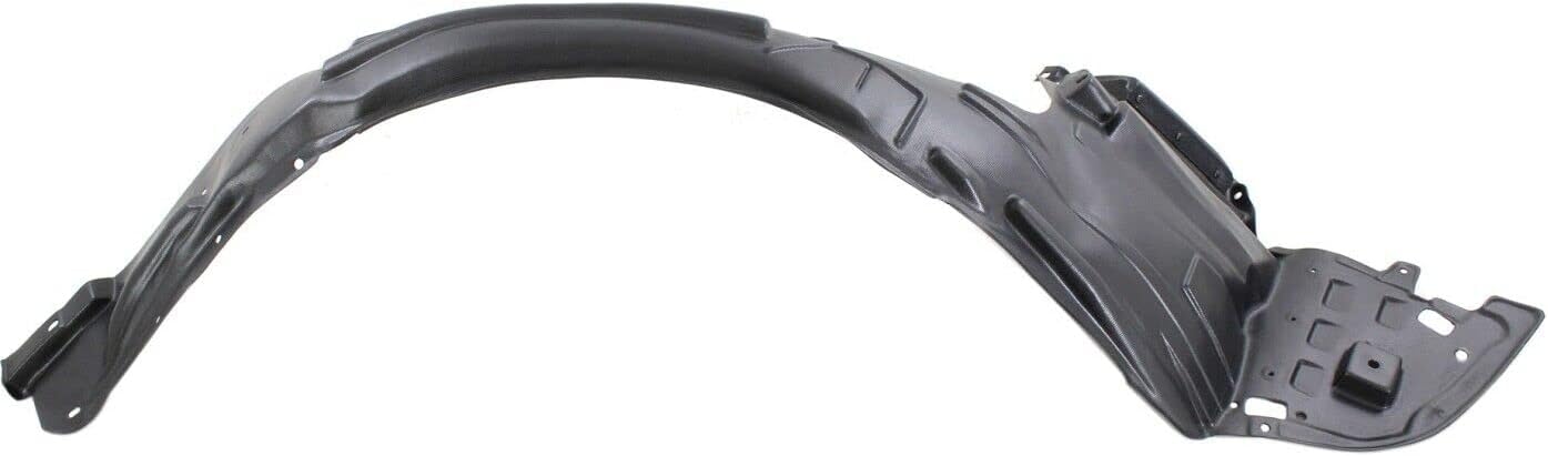 Front Fender Liner Right Passenger Side Direct Replacement Compatible With 2005-2007 Honda Odyssey HO1249124 74101SHJA00