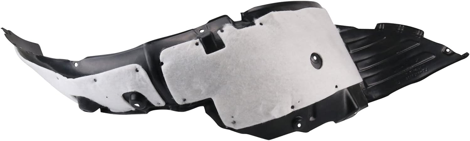 Front Fender Liner Left Driver Side Direct Replacement Compatible With 2012-2014 Hyundai Azera HY1248166 868113V000