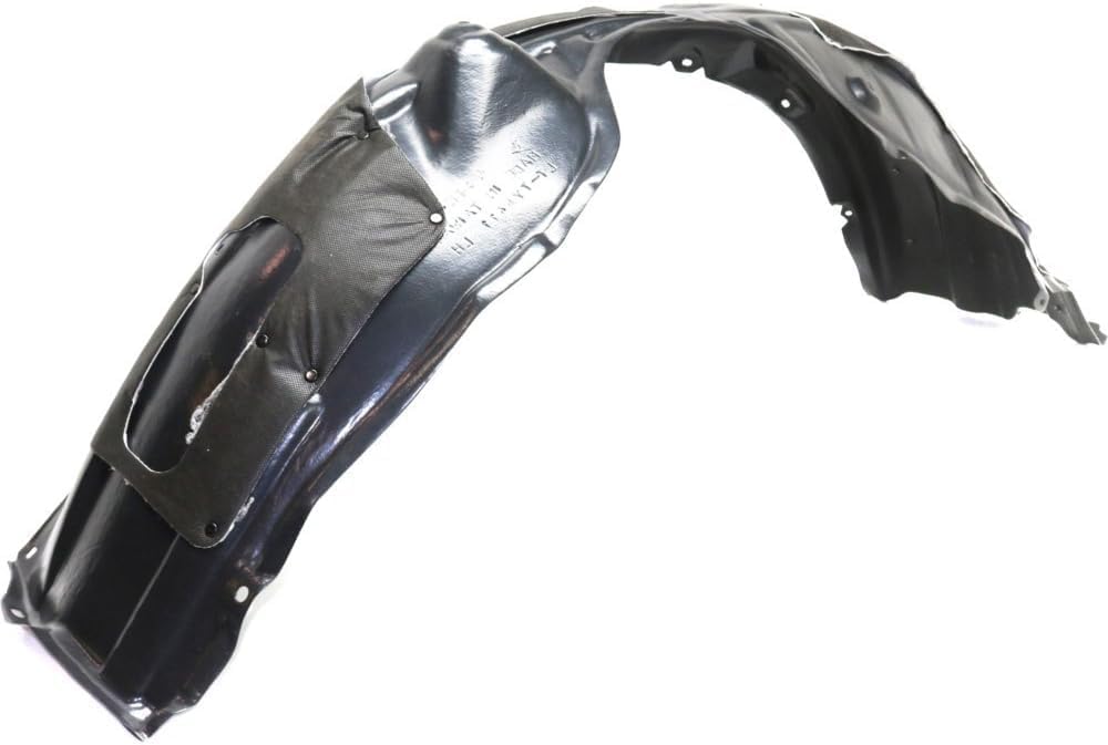 Front Fender Liner Left Driver Side Direct Replacement Compatible With 2013-2018 Lexus ES300h / ES350 LX1248119 5387633200 5387606270