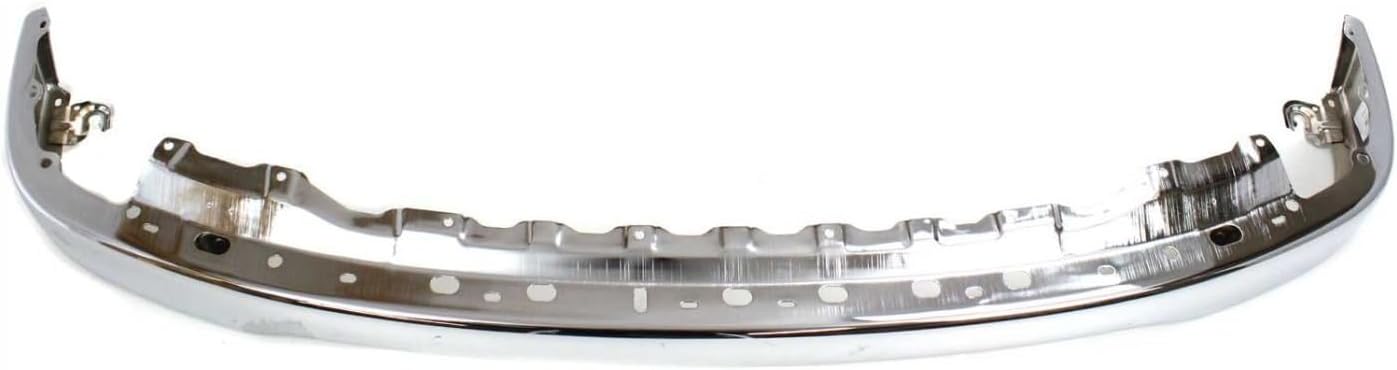 Front Bumper Face Bar Chrome Steel Direct Replacement Compatible With 2001-2004 Toyota Tacoma TO1002174 52101AD030