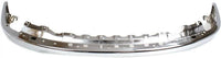 Front Bumper Face Bar Chrome Steel Direct Replacement Compatible With 2001-2004 Toyota Tacoma TO1002174 52101AD030