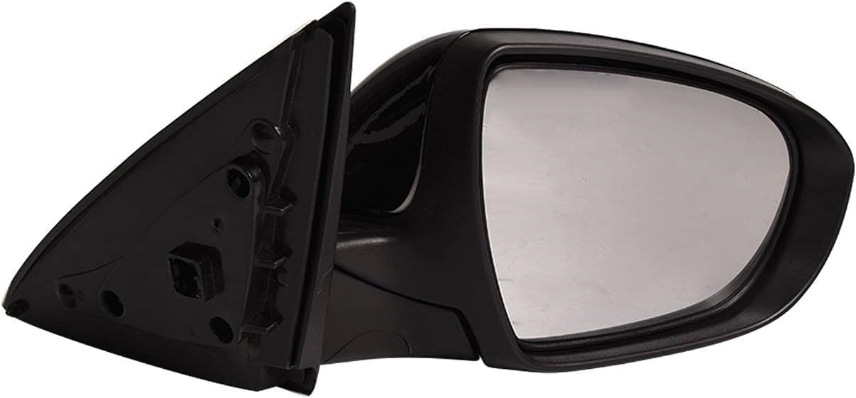 Front Power Mirror Manual Folding Non-Heated Primed Right Passenger Side Direct Replacement Compatible With 2011-2013 Kia Optima KI1321152 876202T110