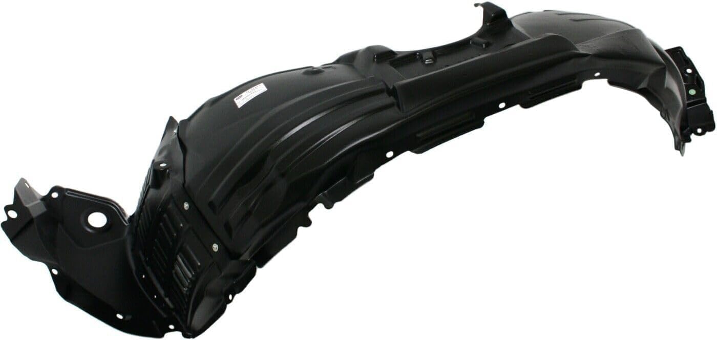 Front Fender Liner Left Driver Side Direct Replacement Compatible With 2008-2010 Toyota Highlander TO1248151 538060E040