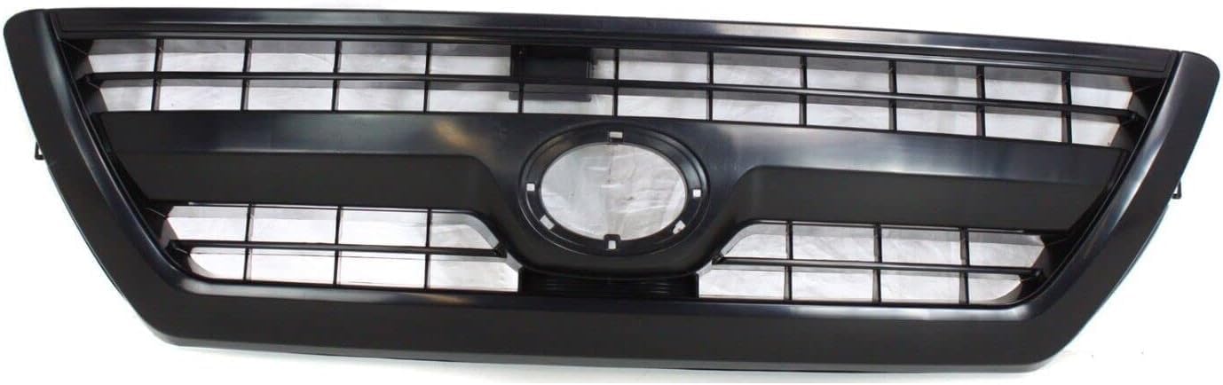Front Grille Textured Shell & Insert Plastic Direct Replacement Compatible With 2006-2009 Toyota 4Runner 5310035A03C0 5310035A03D0