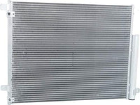 Front A/C Condenser Aluminum Core Direct Replacement Compatible With 2016-2021 Honda Civic HO3030164 80100TBAA02 80100TBAA01