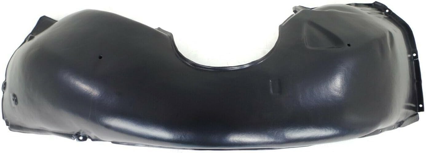 Front Fender Liner Left Driver Side Direct Replacement Compatible With 2002-2008 BMW 7-Series BM1250107 51718223375