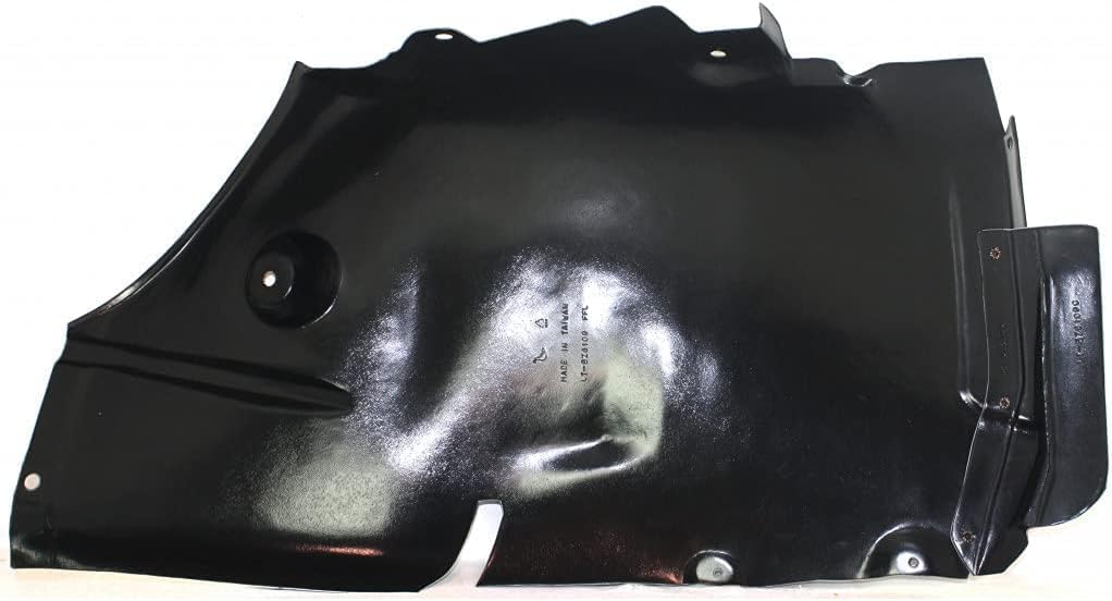 Front Section Fender Liner Left Driver Side Direct Replacement Compatible With 2005-2008 Mercedes Benz SLK-Class MB1248154 1716900130