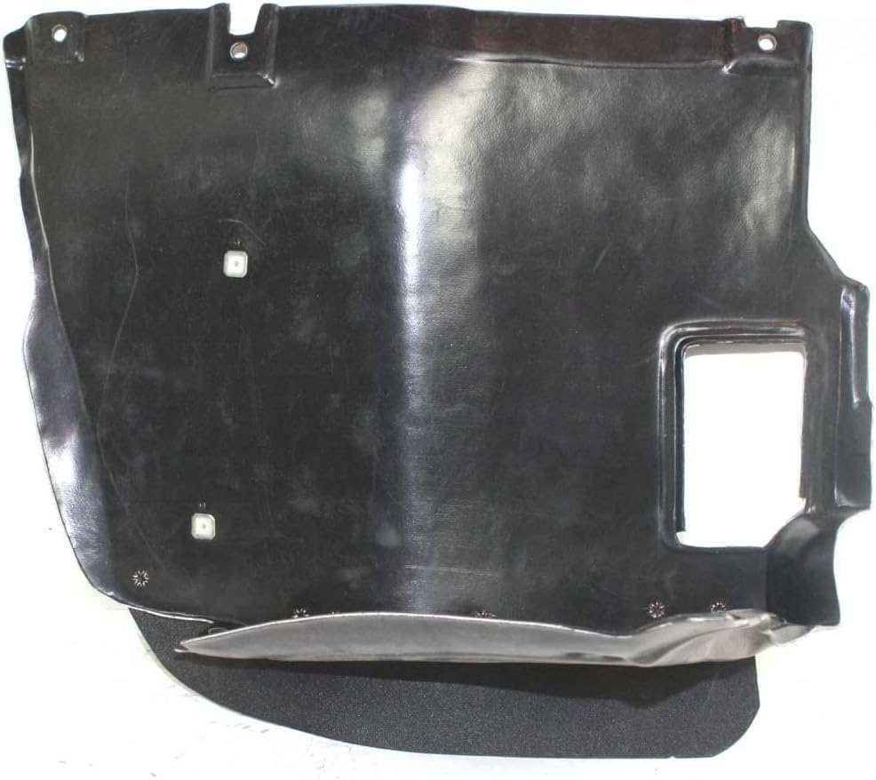 Front Section Fender Liner Right Passenger Side Direct Replacement Compatible With 2001-2005 BMW 3-Series BM1251109 51718265468