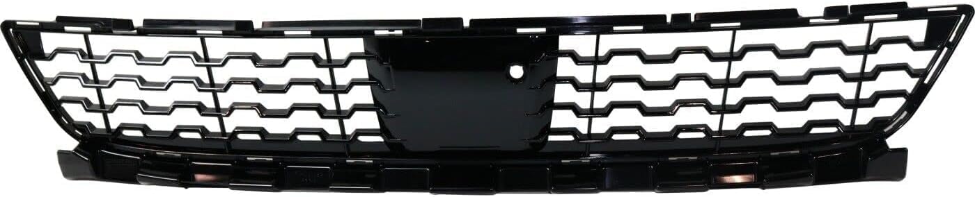 Front Bumper Center Grille Plastic Direct Replacement Compatible With 2016-2018 BMW 7-Series BM1036186 51118061124