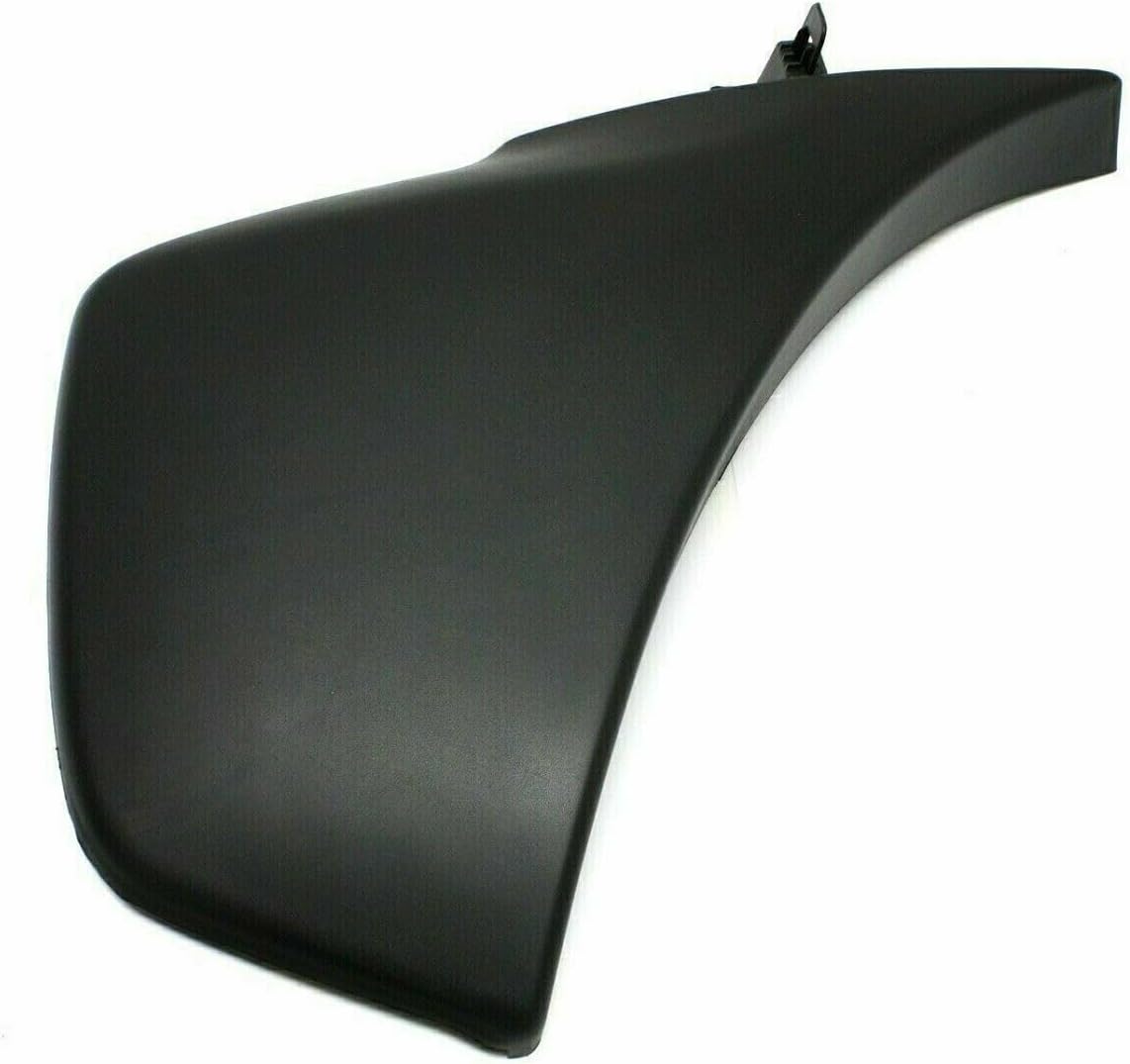 AUTOS PARTS PLUS Front Bumper Cover + Lower Grille + End Caps Textured With Wheel Opening Flares Left & Right Side Direct Replacement Compatible With...