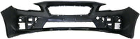 Front Bumper Cover Primed Plastic + Fog Lights Cover Left Driver & Right Passenger Side Direct Replacement Compatible With 2015-2017 Subaru WRX
