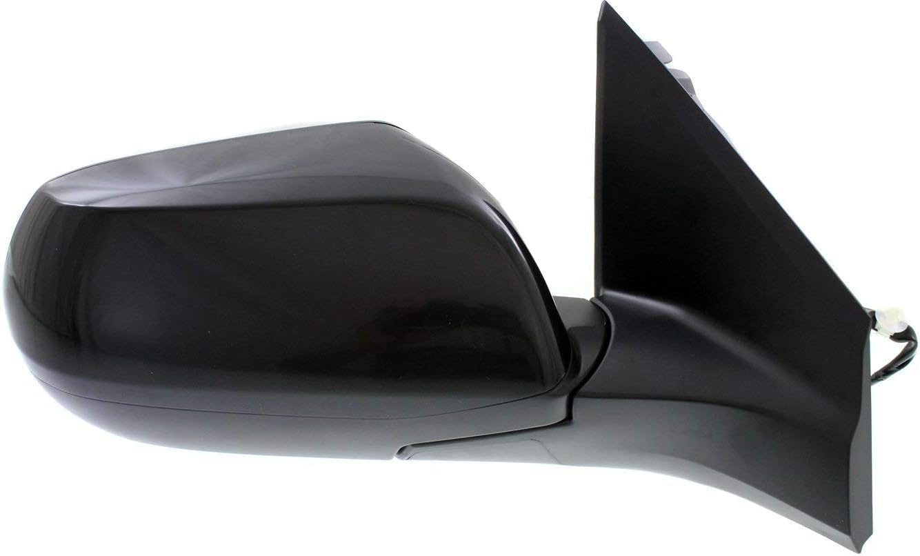 Front Power Mirror Manual Folding Non-Heated Primed Right Passenger Side Direct Replacement Compatible With 2012-2014 Honda CR-V HO1321268 76208T0AA11-PFM