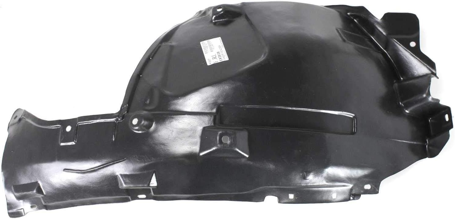 Front Fender Liner Rear Section Left Driver Side Direct Replacement Compatible With 2008-2012 Infiniti EX35 / QX50 IN1248111 638431BA0A