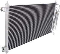 Front A/C Condenser Aluminum Core Direct Replacement Compatible With 2007-2012 Nissan Versa / 2009-2014 Cube NI3030163 92100ZW40D