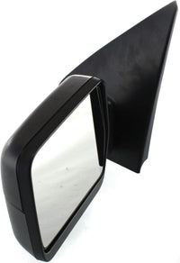 Front Power Mirror Non Towing Manual Folding Heated Textured Left Driver Side Direct Replacement Compatible With 2004-2008 Ford F-150 FO1320233 8L3Z17683EA