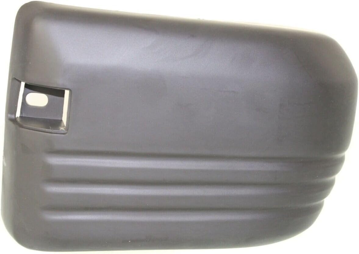 Set Of 2 Rear Bumper End Cap Primed Left Driver & Right Passenger Side Direct Replacement Compatible With 1989-1991 Isuzu Trooper IZ1105117 IZ1104117 8944886230 8944886240