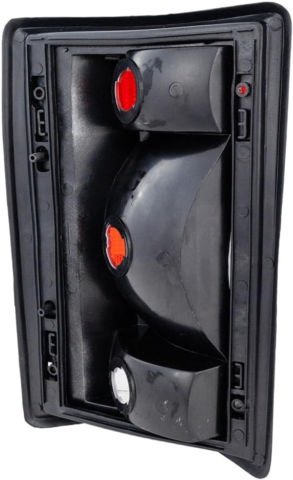 Tail Light Lens And Housing Right Passenger Side Direct Replacement Compatible With 1995-2014 Ford E-Series / 2000-2005 Excursion FO2801114 F5UZ13404A