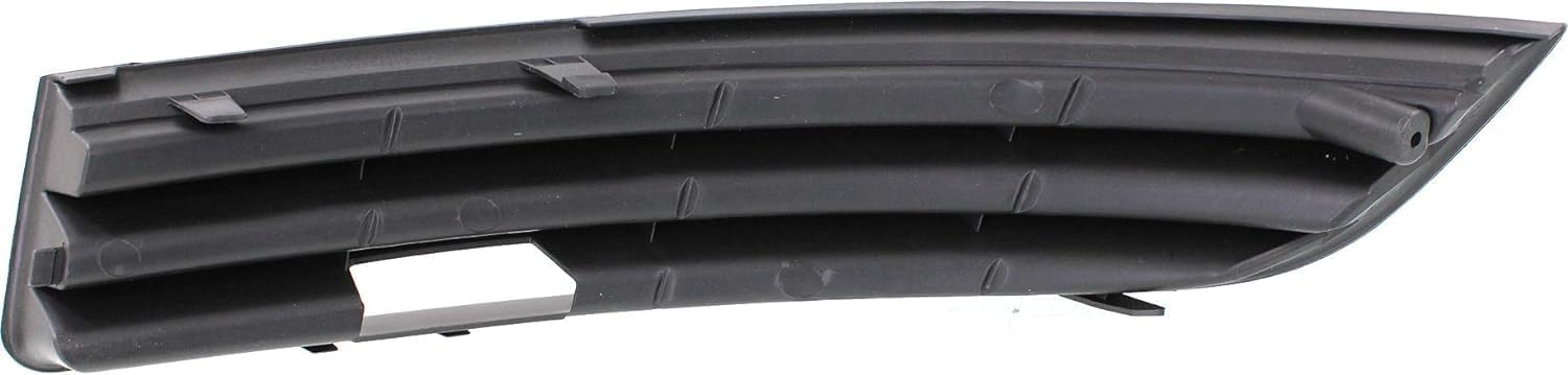 Front Fog Light Cover Black Right Passenger Side Direct Replacement Compatible With 2006-2010 Volkswagen Passat VW1039107 3C08536669B9