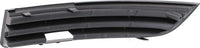 Front Fog Light Cover Black Right Passenger Side Direct Replacement Compatible With 2006-2010 Volkswagen Passat VW1039107 3C08536669B9