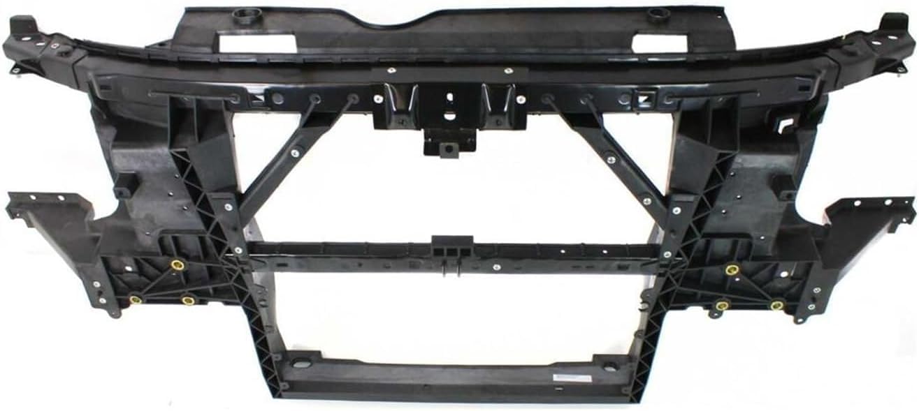 Front Radiator Support Assembly Plastic With Steel Direct Replacement Compatible With 2004-2010 Nissan Titan NI1225162 625007S026