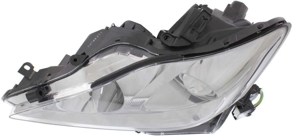 Set Of 2 Front Headlight Lens And Housing Halogen Left Driver & Right Passenger Side Direct Replacement Compatible With 2006-2008 Lexus IS250 / IS350 LX2502132 LX2503132 8113053270