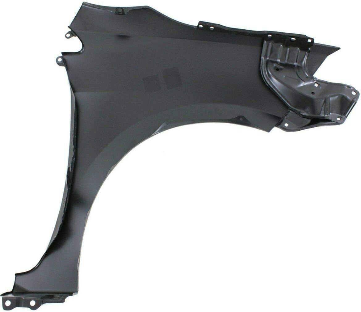 Front Fender Primed Steel Left Driver Side Direct Replacement Compatible with 2014-2019 Toyota Corolla TO1240248 5380202170