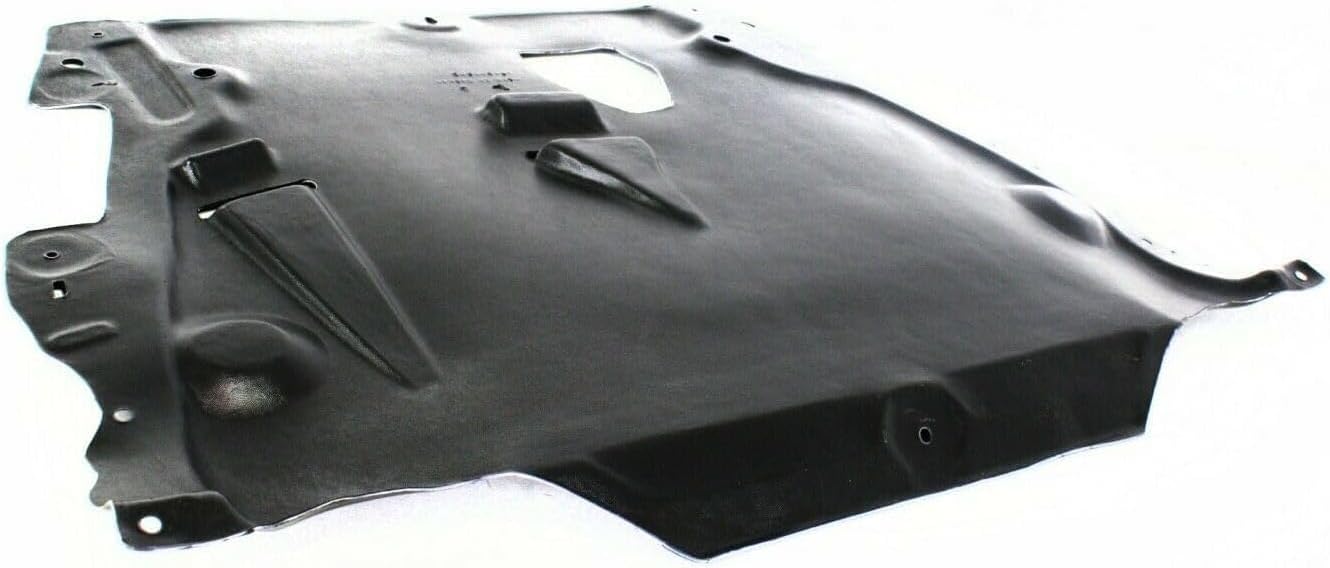 Front Engine Splash Shield Under Cover Direct Replacement Compatible with 2008-2011 Volvo S80 / 2010-2013 XC60 312625106