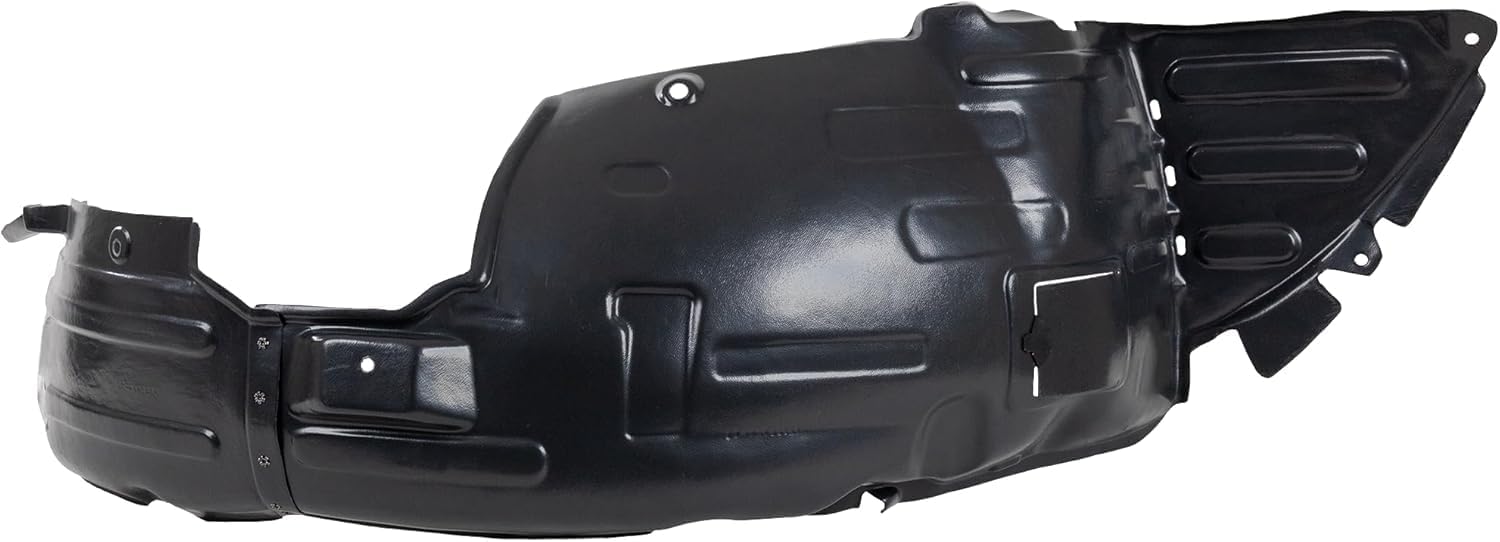 Front Fender Liner Right Passenger Side Direct Replacement Compatible With 2013-2016 Hyundai Genesis Coupe HY1249144 868122M500