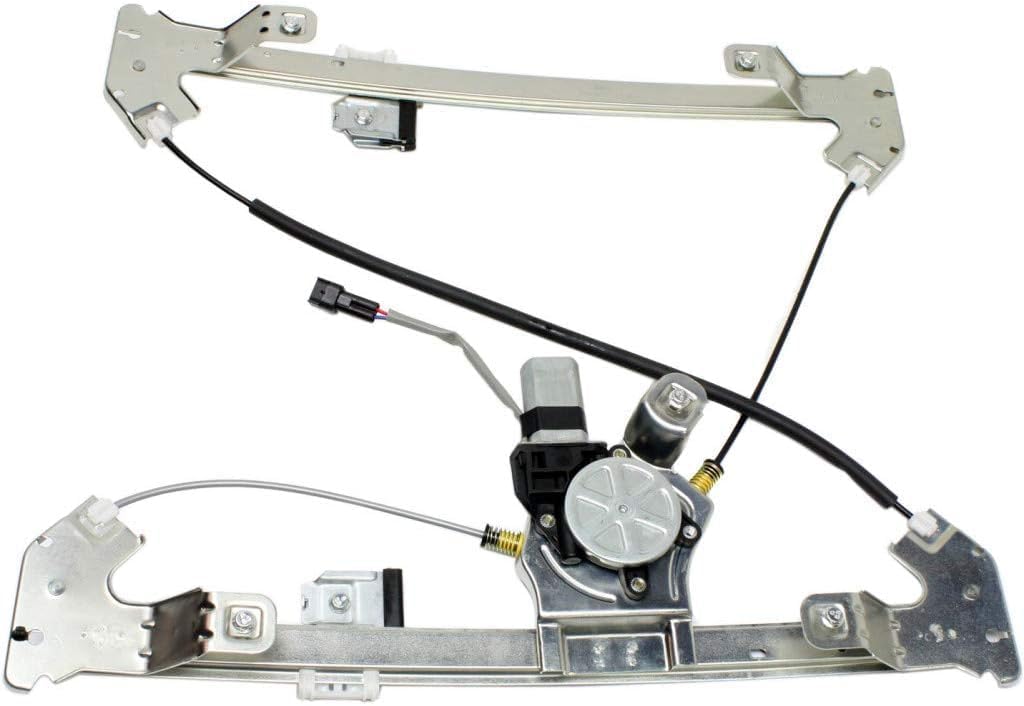 Rear Power Window Regulator with Moter Right Passenger Side Direct Replacement Compatible with 2004-2008 Ford F-150/2006-2008 Lincoln Mark LT FO1551126 6L3Z1627000AA
