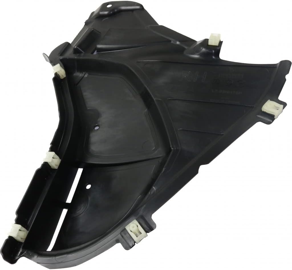Front Section Fender Liner Right Passenger Side Direct Replacement Compatible With 2017-2020 BMW 5-Series BM1251134 51757340744