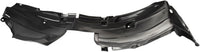 Front Fender Liner Right Passenger Side Direct Replacement Compatible With 2010-2012 Nissan Sentra NI1249132 63842ZT50A