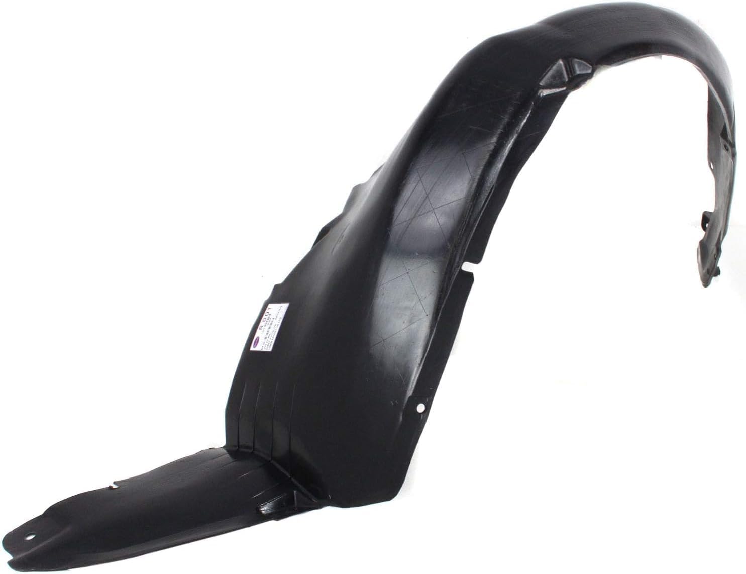 Front Fender Liner Left Driver Side Direct Replacement Compatible With 2007-2011 Chevrolet Aveo GM1250127 96464954