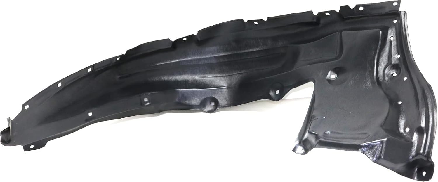 Front Fender Liner Rear Section Right Passenger Side Direct Replacement Compatible With 2014-2021 Toyota Tundra TO1249190 538750C080