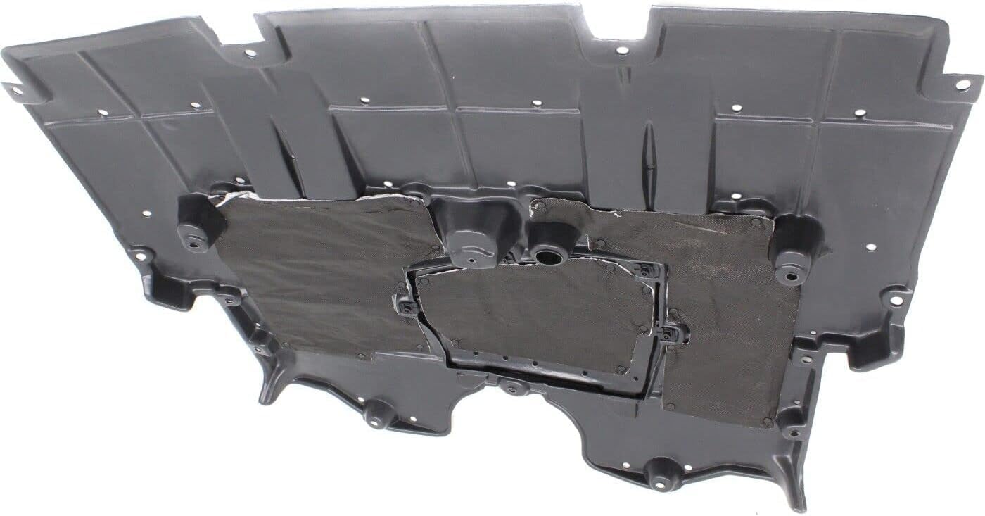 Front Engine Splash Shield Under Cover Plastic Direct Replacement Compatible with 2016-2017 Lexus IS350 / IS300 / IS350 LX1228151 5141053170-PFM