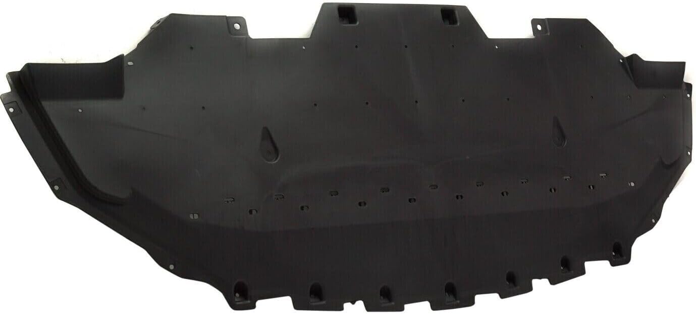 Front Engine Splash Shield Under Cover Direct Replacement Compatible With 2018-2023 Ford Mustang FO1228164 JR3Z17626A