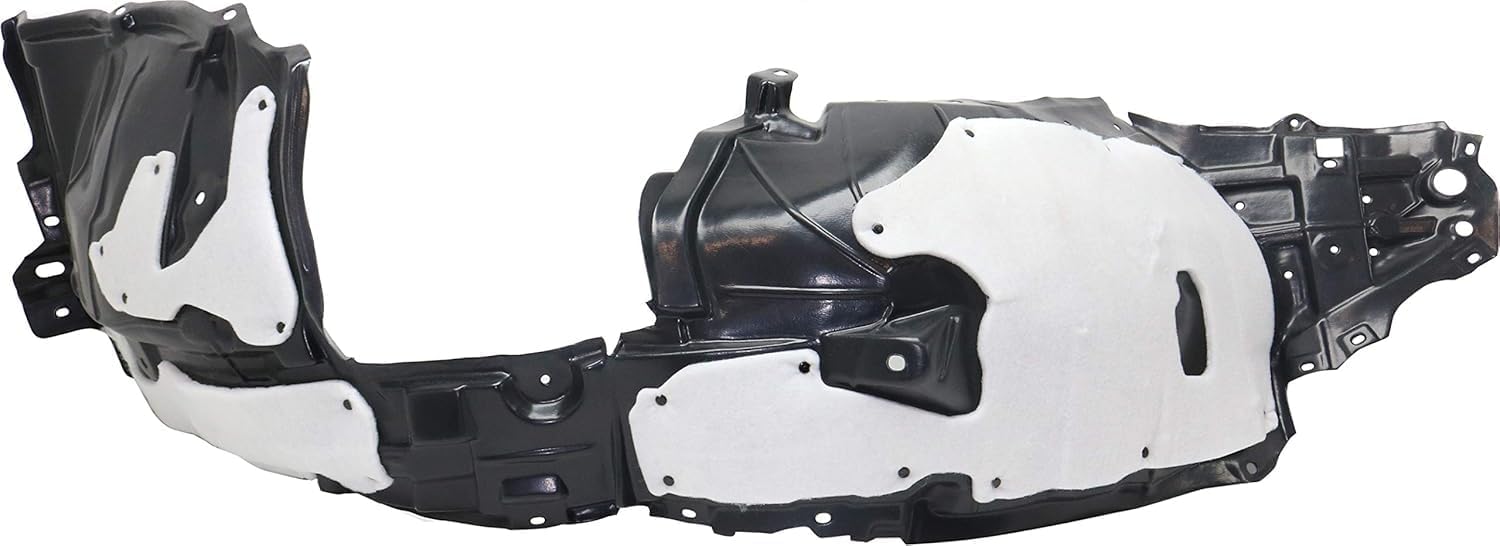 Front Fender Liner Right Passenger Side Direct Replacement Compatible With 2017-2021 Nissan Rogue Sport NI1249164 638406MA0A-PFM