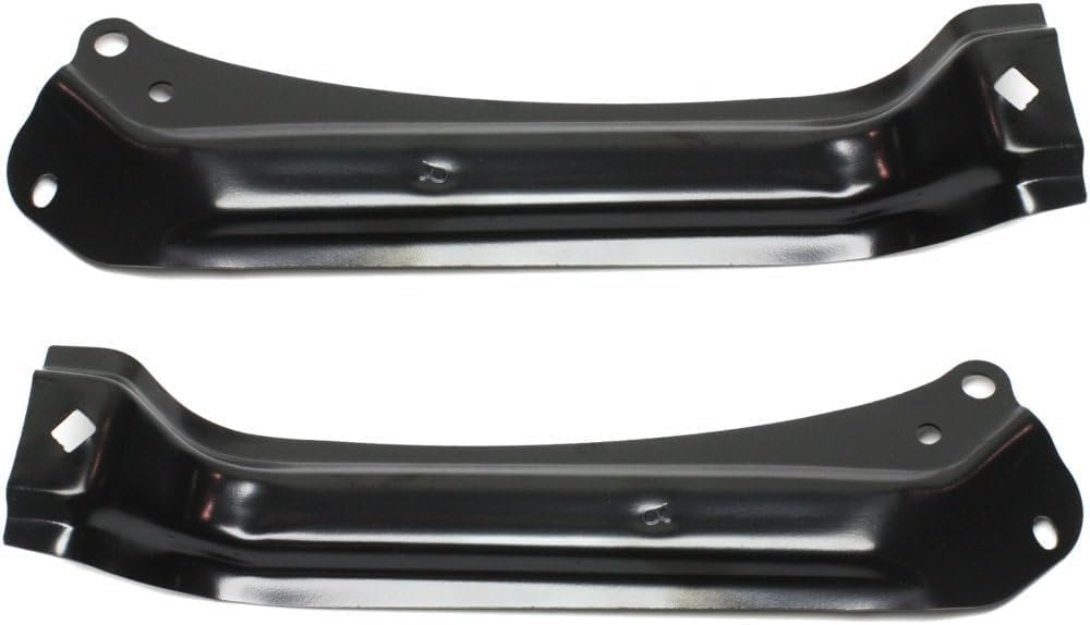 Set Of 2 Front Bumper Support Bracket Left Driver & Right Passenger Side Direct Replacement Compatible With 2012-2015 Toyota Tacoma TO1042119 TO1043119 5213704030 5213804020