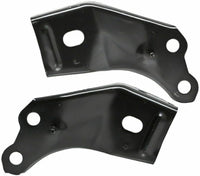 Front Bumper Steel + Upper Filler + Lower Valance + Brackets Right Passenger & Left Driver Side Direct Replacement Compatible With Toyota Tacoma 2001-2004 TO1095196 TO1002176
