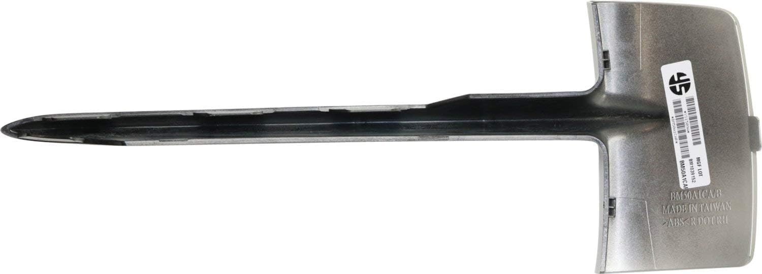 Set of 2 Front Bumper Molding Primed Left Driver & Right Passenger Side Direct Replacement Compatible with 2014-2018 BMW X5 BM1039152 BM1038152 51117303114 51117303113