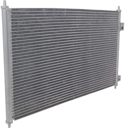 Front A/C Condenser Aluminum Core Direct Replacement Compatible With 2003-2005 Honda Civic HO3030126 80110S5B003