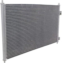 Front A/C Condenser Aluminum Core Direct Replacement Compatible With 2003-2005 Honda Civic HO3030126 80110S5B003