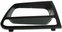 Front Bumper Upper Grille + Head Lamp Door Bezel Primed Left Driver & Right Passenger Side Direct Replacement Compatible With 1997-2001 Jeep Cherokee CH1200208 CH2512157 CH2513157