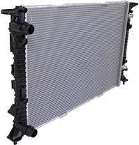 Front Radiator Aluminum Core Direct Replacement Compatible With 2009-2014 Audi A4 / S4 / 2011-2017 Q5 AU3010145 8K0121251T