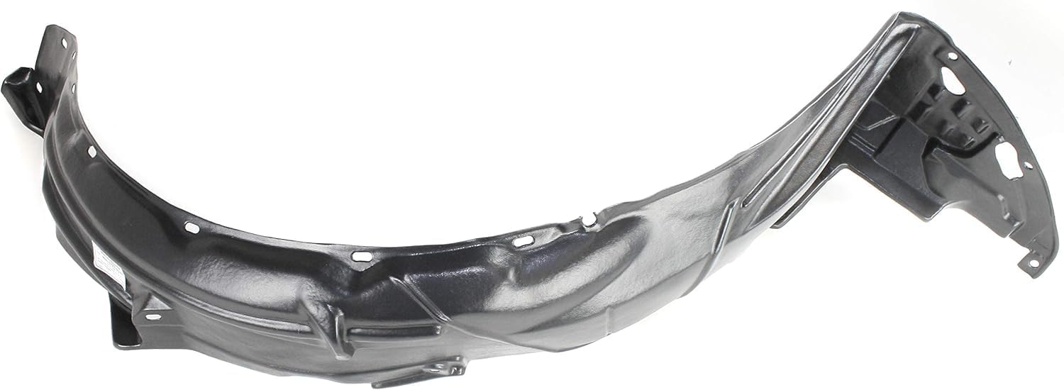 Front Fender Liner Left Driver Side Direct Replacement Compatible With 2003-2007 Honda Accord HO1248117 74151SDNA00
